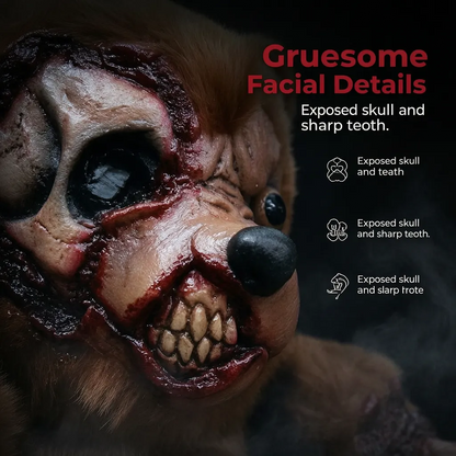 Cute Horror Zombie Plush Doll Spooky Halloween Decor & Party Prop