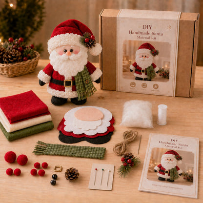 🔥 LAST DAY 49% OFF – ☃️ DIY Christmas Snowman Craft Kit | Layered Fabric Keepsake for Tabletop Display, Tree Hanging & Festive Bag Decor 🎄✨