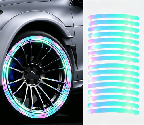 💥💥💥Buy 3 Get 5 Free💥💥💥20 PCS Creative Wheel Hub Rim Reflective Stickers