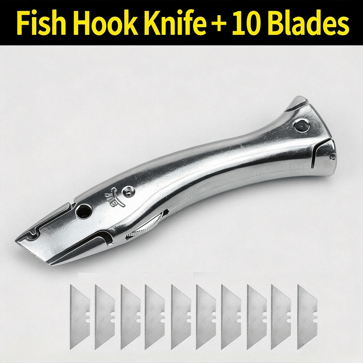 🔪 Precision Hook Utility Knife — Heavy-Duty PVC & Vinyl Flooring Cutter
