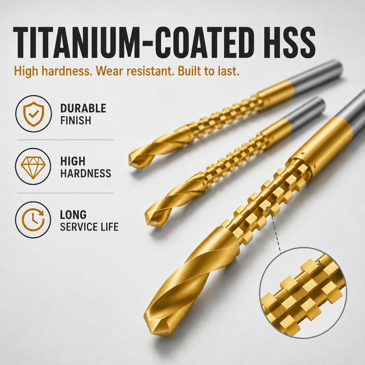 🛠️ Limited-Time 50% OFF – High-Speed Steel Serrated Wood Drill Bit Set