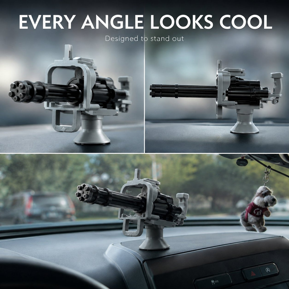 Gatling Gun Dashboard Ornament