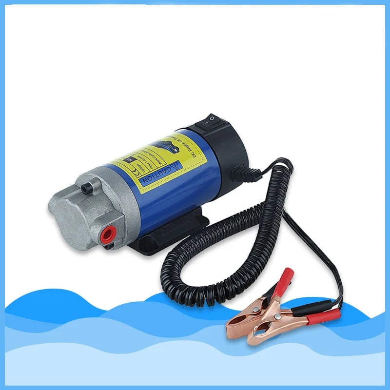 🔧 Portable Oil Transfer Pump – 12V / 24V Engine Oil Extractor