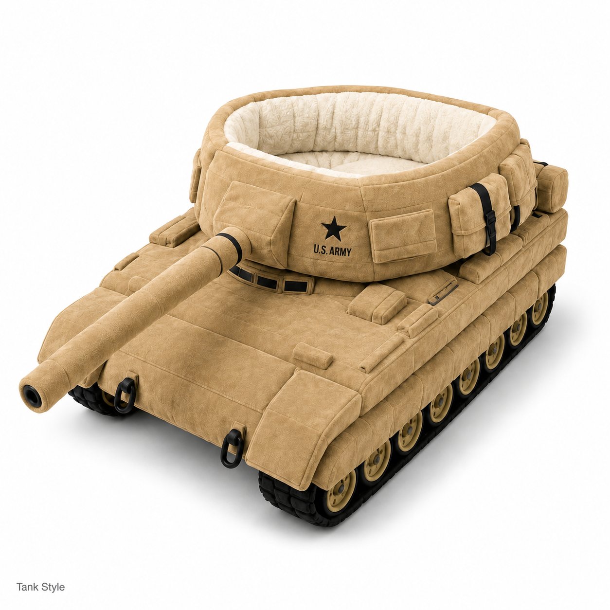 Military Vehicle Shaped Dog Bed