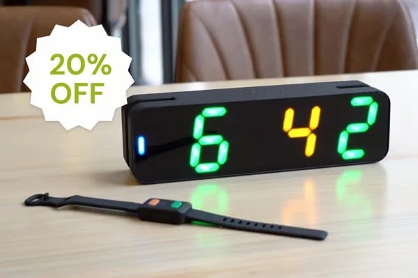 🎾 Wristband-Controlled Pickleball Scoreboard — Less Time Counting, More Time Playing