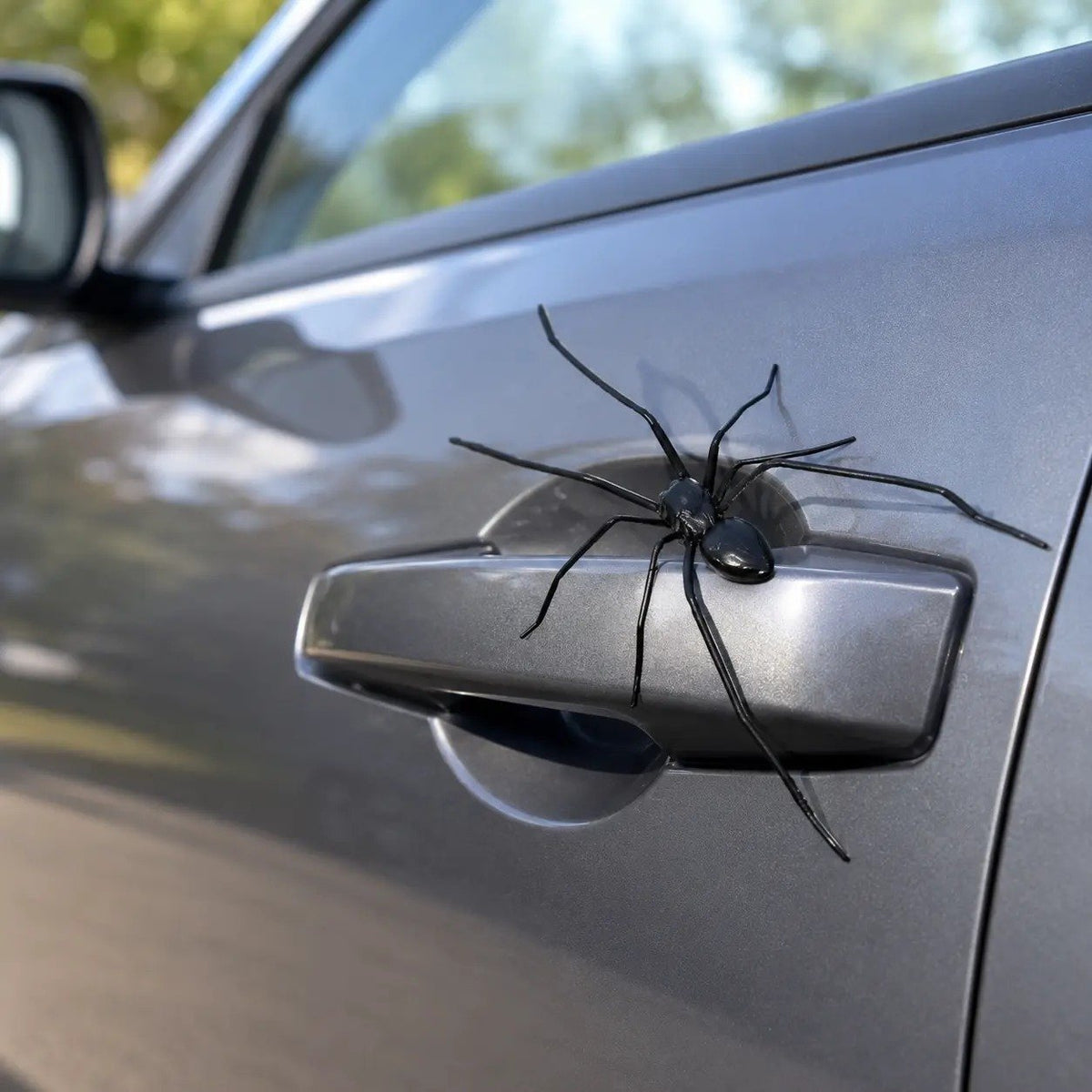 Magnetic Spider Car Decorations & Removable Prank Stickers