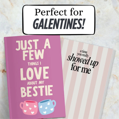 💕📔Just A Few Things I Love About My Bestie - Fill In The Blank Book Gift🎁