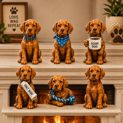 Everyday Vizsla Advent Calendar 2026 – 24 Days of Adorable Vizsla Miniatures, Daily Dog Moments & Perfect Gifts for Vizsla Lovers