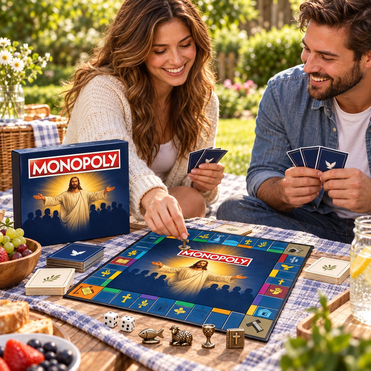 ✝️ Play Through the Life of Jesus – Faith Family Board Game
