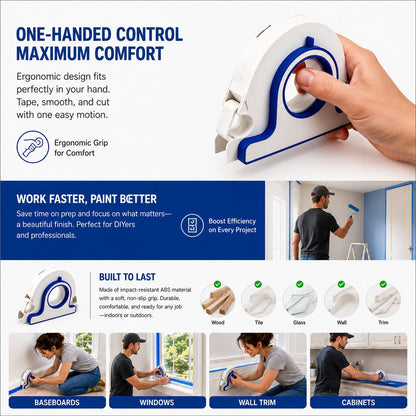 🎉High-efficiency Painter Masking Tape Applicator