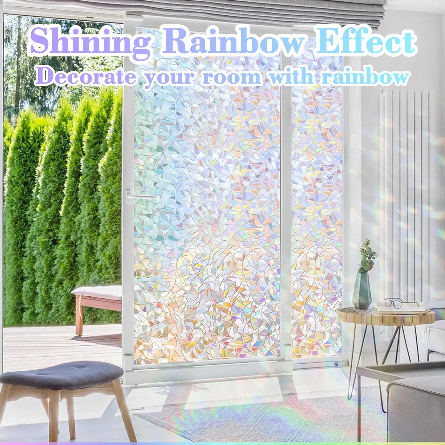 Anti-Peeping One Way Window Privacy Film | Daytime Privacy & Sun Control