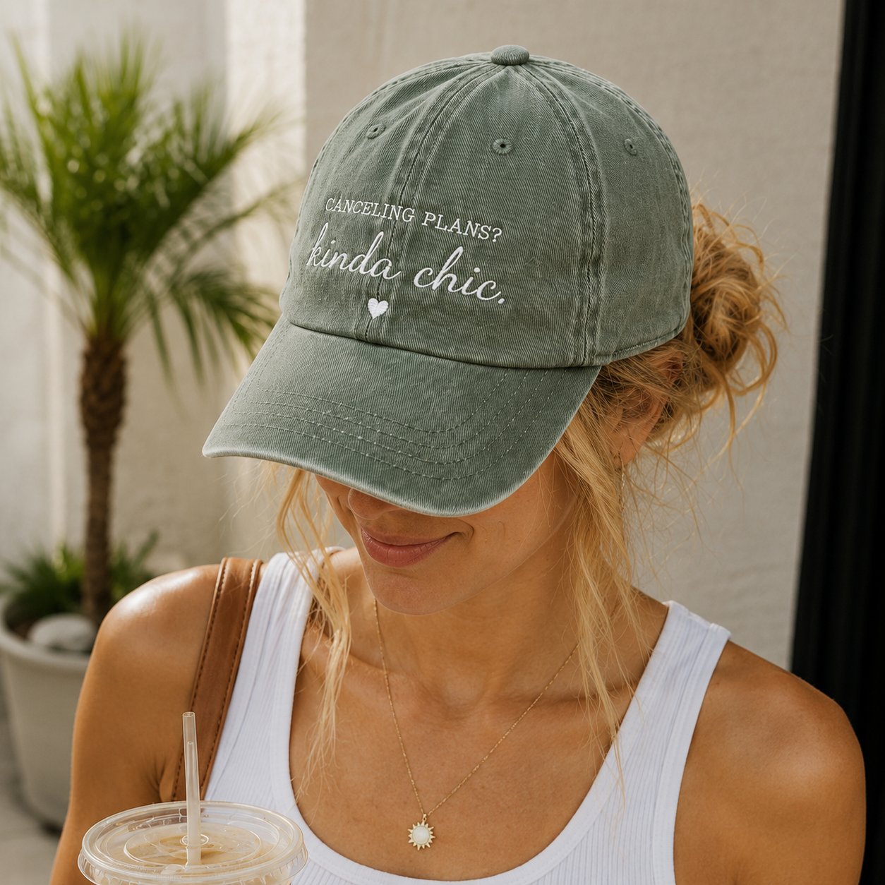 🧢"CANCELING PLANS?KINDA CHIC" Hat