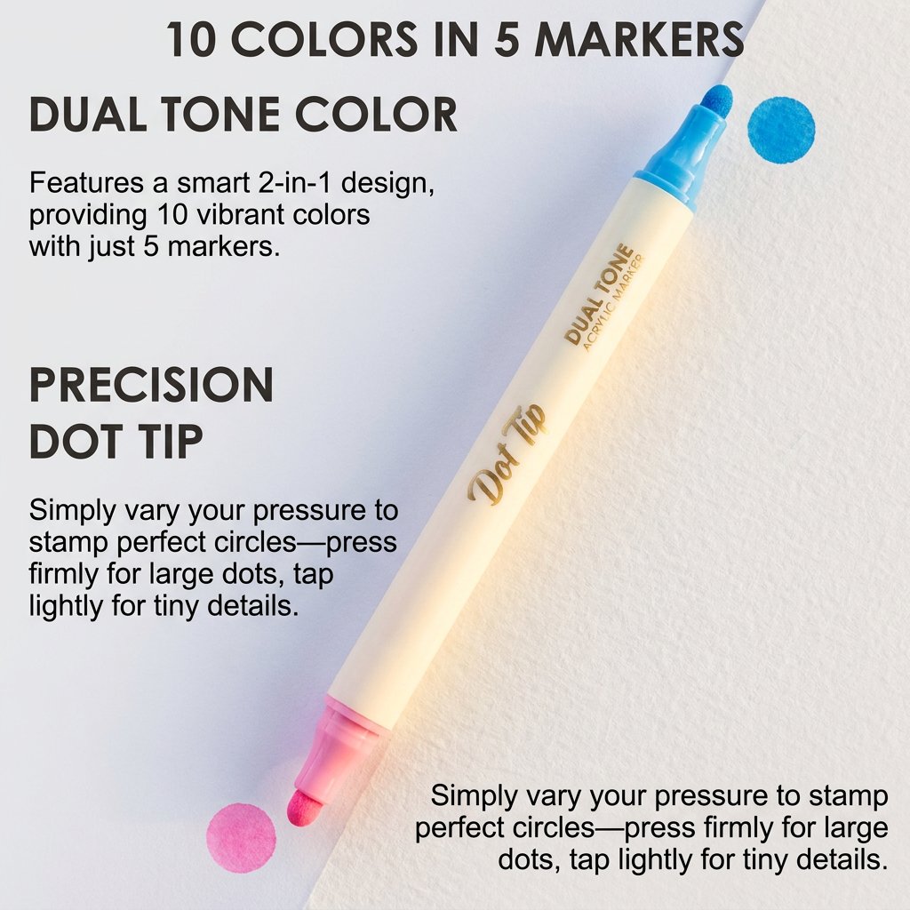🎨📖Dot-By-Letter Mindful Coloring Kit - Stress Relief Dot Marker Art Set with 10 Vibrant Colors & 20 Hidden Scene(📦Buy 2 Free Shipping)
