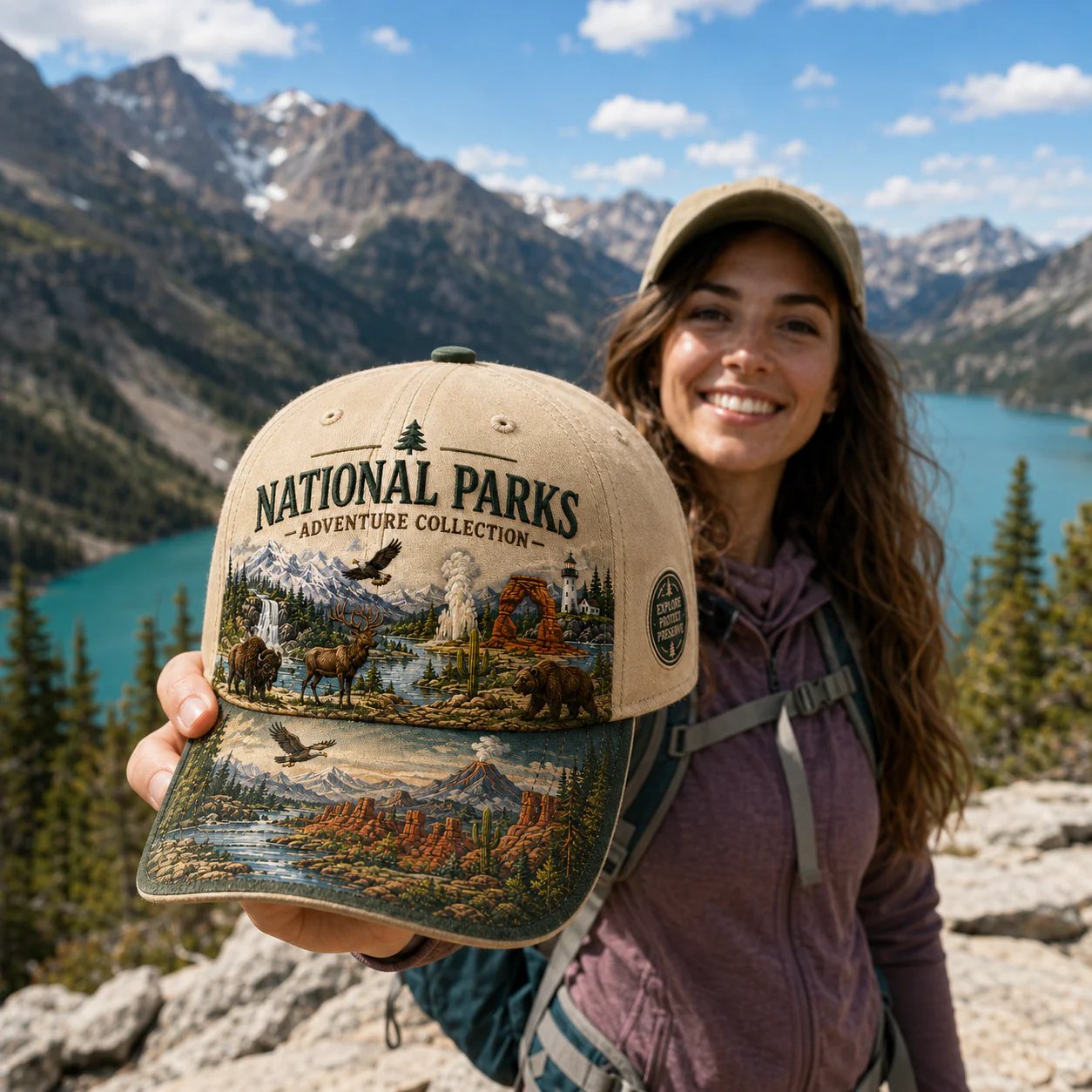 🔥 Last Day Promo: 49% OFF - 🏞️National Park Adventure  Cap