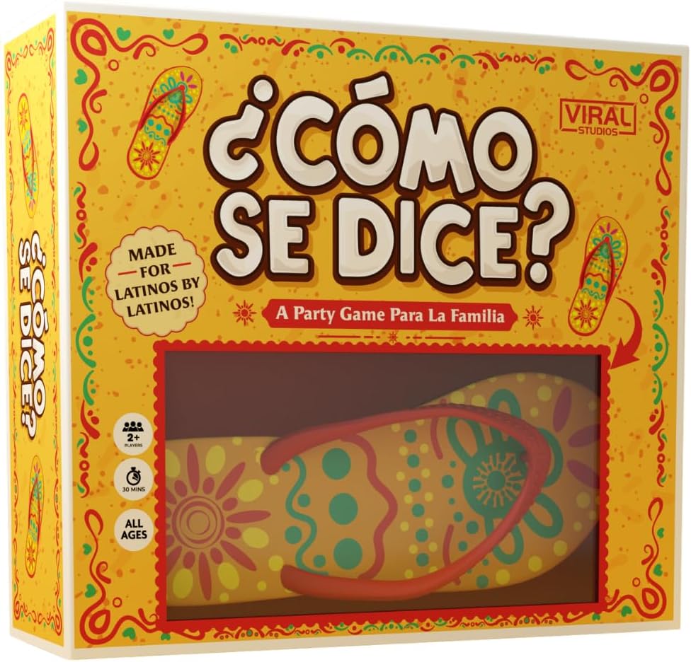🎉 ¿Cómo Se Dice? Spanish Party Card Game: Hilarious Trivia & Challenges for Families & Adults – The Ultimate Latino Game Night Experience for All Generations