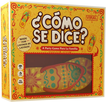 🎉 ¿Cómo Se Dice? Spanish Party Card Game: Hilarious Trivia & Challenges for Families & Adults – The Ultimate Latino Game Night Experience for All Generations