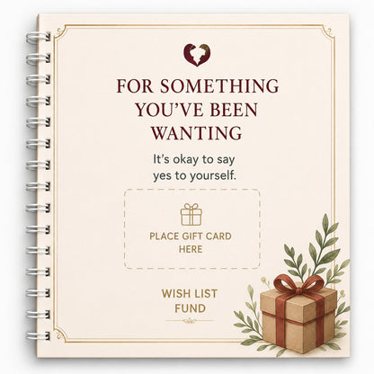 ✝️FAITH GIFT CARD BOOK📚 14 Themed Pages, Hardcover & Durability Line