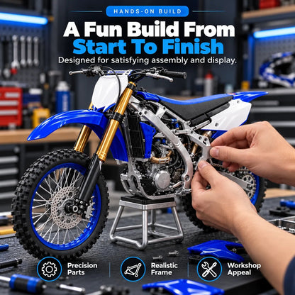 🏁 DIY Motocross Dirt Bike Model Kit 🏍️ Build Your Own Racing Legend!