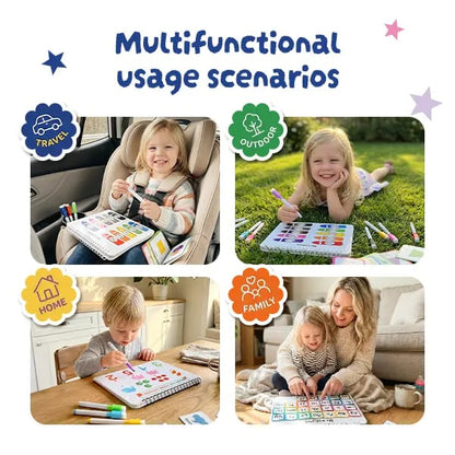 My Preschool Busy Book✨The Ultimate Learning Adventure for Little Hands!📚Hardcover & Non-Toxic & Smooth Rounded Corners.