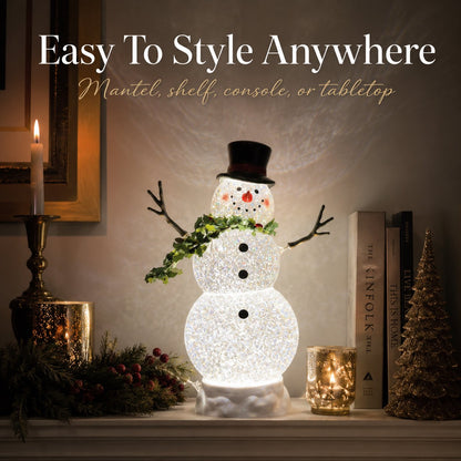 Sparkling Snowman Holiday Light ✨⛄