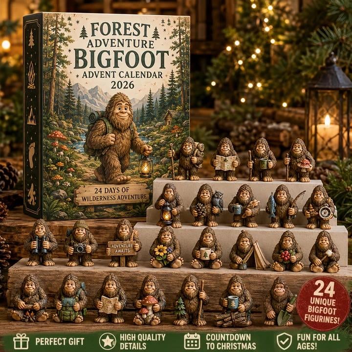 🎁🌲 Bigfoot Advent Calendar 2026 – 24 Days of Wild Adventures
