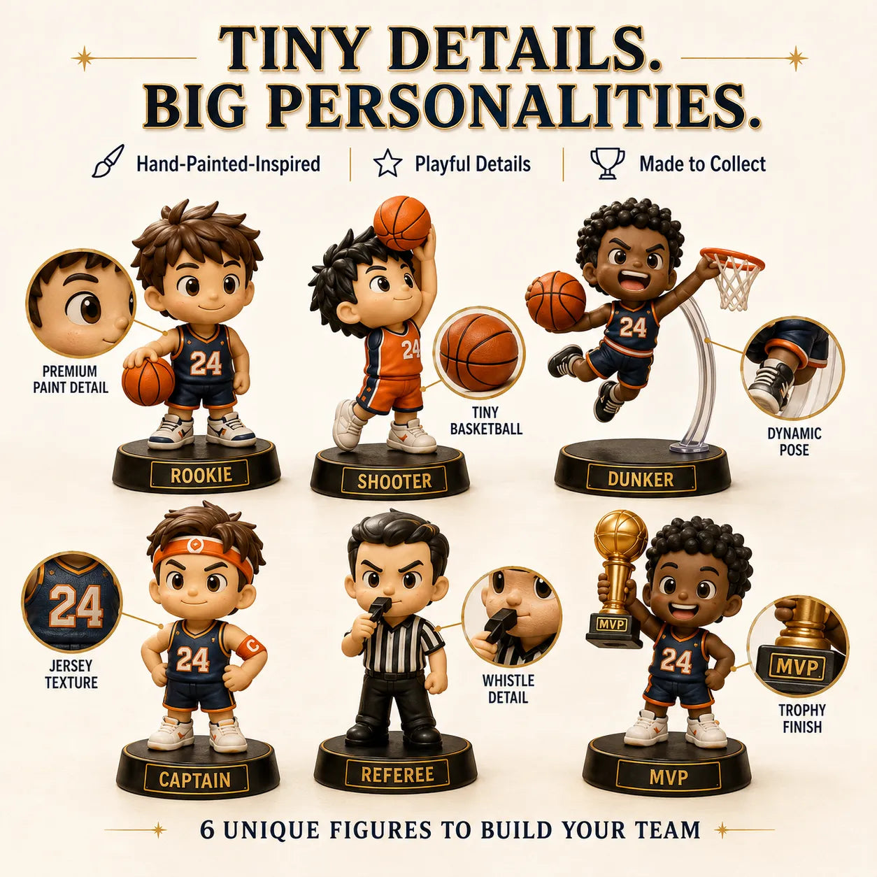 ⏳ Last Day 49% OFF – 🏀 24-Day Basketball Christmas Advent Calendar | 24 Unique Collectible Basketball Figures for Daily Surprises, Team Building & Holiday Display 🎄✨
