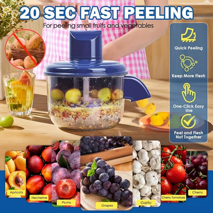 🔥Universal Automatic Peeler | The Smart Kitchen Gadget That Peels Fruits & More In Seconds