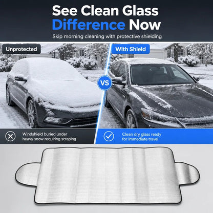 ❄️ Double-Sided Windshield Snow Cover | 0.7×1.5m