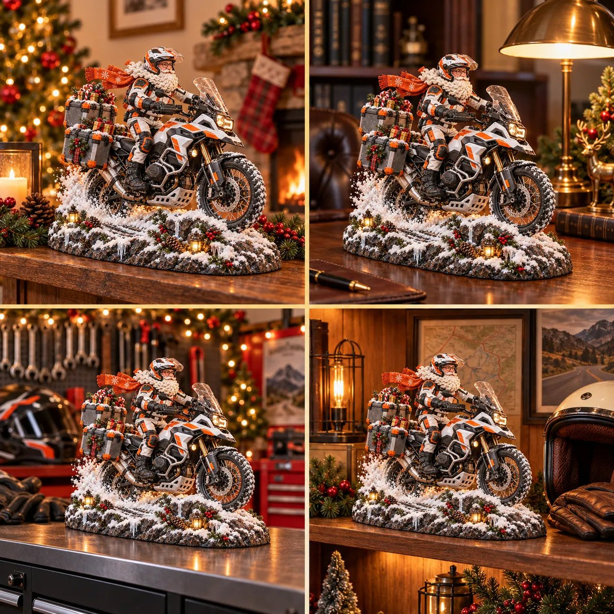 🏍️🎄 Christmas Sale: 49% OFF – Santa’s Ride Home Keepsake