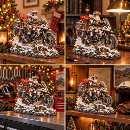 🏍️🎄 Christmas Sale: 49% OFF – Santa’s Ride Home Keepsake