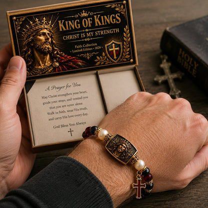 ✝️ Limited Edition Faith Bracelet Collection 2026 | 5 Sacred Designs, Comfortable Stretch Fit & Matching Devotional Gift Box 👑🕊️✨