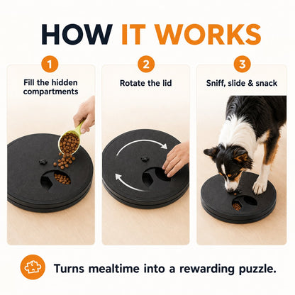 3-in-1 Dog Enrichment Feeder