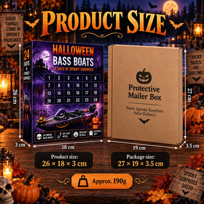 🎃 2026 Haunted Bass Boats Advent Calendar | 24 Surprises
