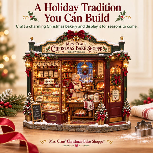 🧁 Mrs. Claus’ Christmas Bake Shoppe DIY Kit 🎄