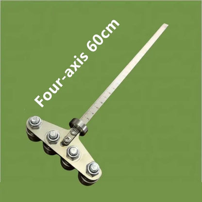 📏 Straight-Edge Double Axis 60cm Positioning Calipers – Precision Woodworking Measuring & Cutting Tool