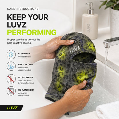 VOID V2 Reversible Thermal Balaclava Thermochromic Color Shift Face Mask for Outdoor Sports & Avant-Garde Street Style