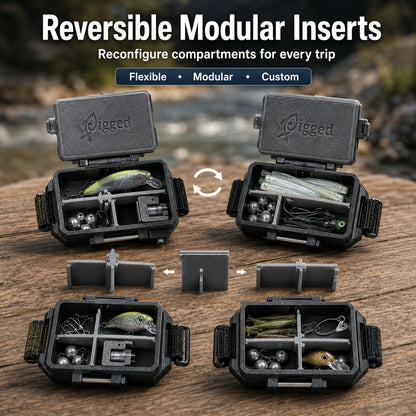 🐟Wearable Micro Tackle Box 🎣 | Modular Wrist Fishing Kit for Outdoor Explorers