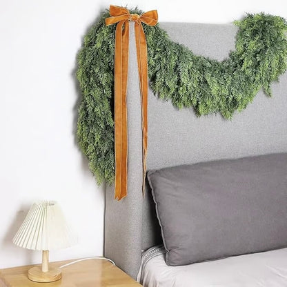 🎉⛄2025 Christmas Artificial Cypress Leaf Vine Wreath🎄