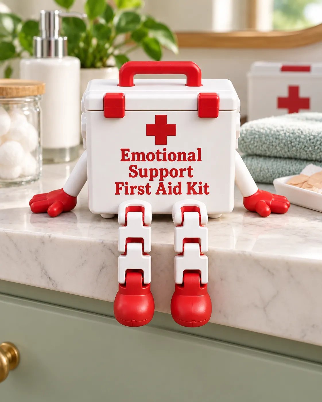 😄 Emotional Support Desk Buddies™ – Funny Mini Desk Decor
