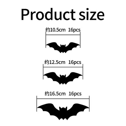 LED Bat Swarm Silhouette Lights, Transform Your Wall Into A Halloween Haunt