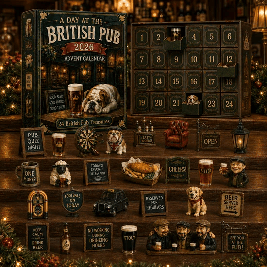 🍺 A Day at the British Pub 2026 Advent Calendar