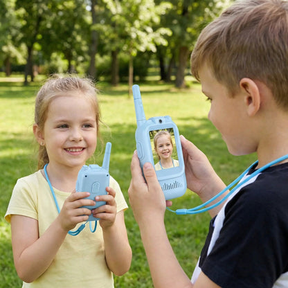 Kids Video Walkie Talkie Set (2-Pack) – Intercom with Camera & Screen