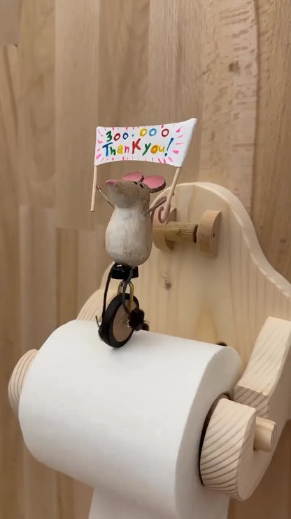 🐸 Creative Animal Toilet Paper Holder