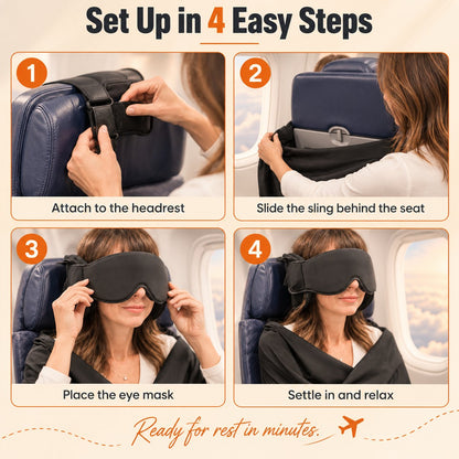 Integrated Travel Sleep Support Kit🧳——All-In-One Sleep Support for Head, Shoulders & Body