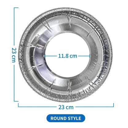 ✨ Trim-to-Fit Gas Stove Liners – Less Mess, Less Scrubbing