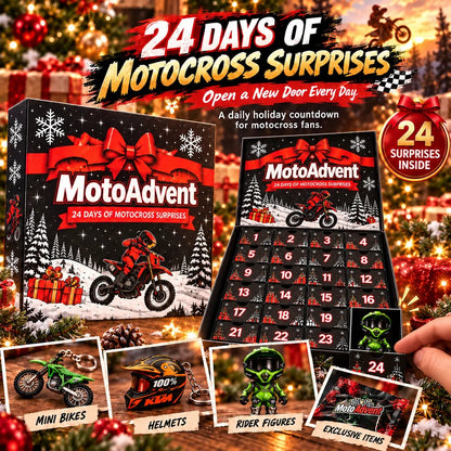 🏍️ Motocross Advent Calendar | 24 Days of Rider-Themed Surprises