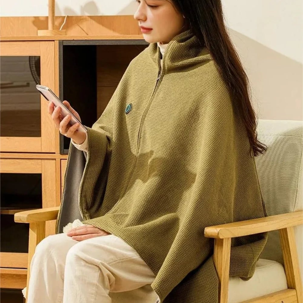 ❄️ LAST CHANCE 50% OFF Heated Wearable Blanket – Stay Warm at Your Desk Without Bulky Layers 🔥