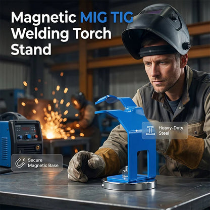 📢📢50% OFF !! ⏰Magnetic TIG MIG Welding Torch Holder Stand