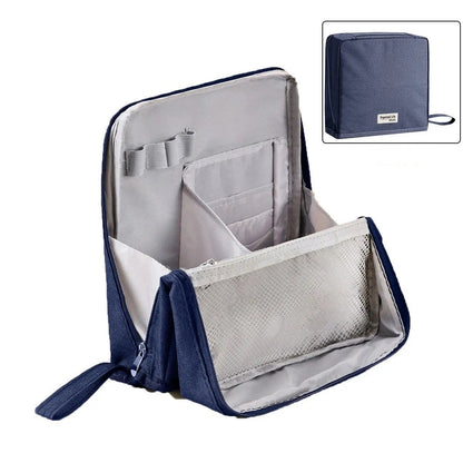 🔥 HOT SALE 🔥Standing Makeup Bag – Portable, Large Capacity