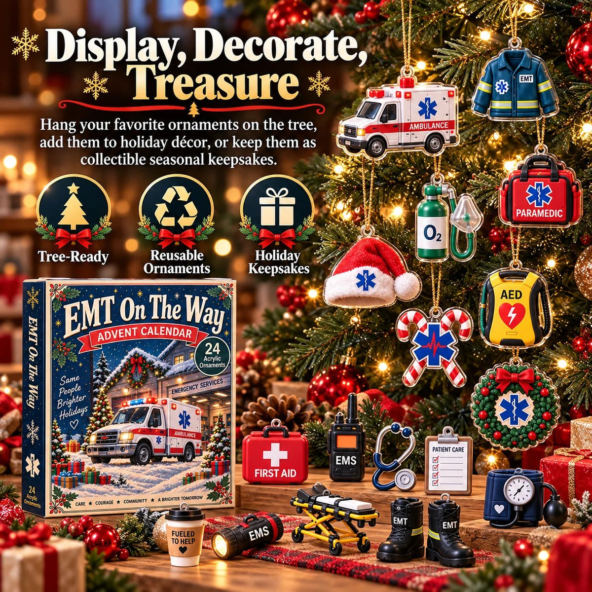 🚑 EMT On The Way Advent Calendar 2026 – 24-Day Countdown